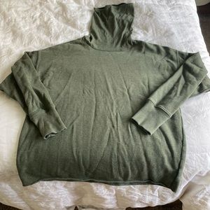 Olive Aerie Turtle Neck Sweatshirt - Size XS